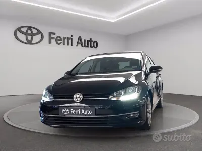 Usata VW Golf VII Executive 116 CV (85 kW) 2019 Nero Berlina