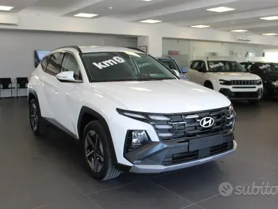 Nuova Hyundai Tucson 136 CV (100 kW) 2026 Bianco SUV