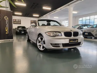 Usata BMW 118 Cabriolet 143 CV (105 kW) 2009 Grigio Cabrio