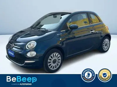 Usata Fiat 500C Dolcevita 70 CV (51 kW) 2023 Blu metallizzato Cabrio