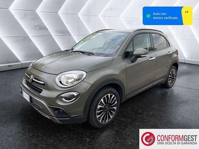 Usata Fiat 500X Cross 150 CV (110 kW) 2020 Verde SUV