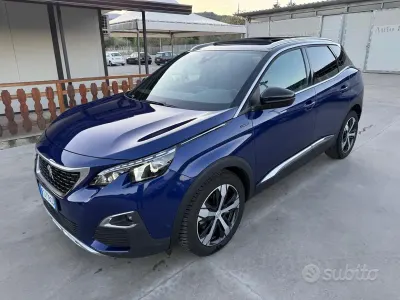 Usata Peugeot 3008 GT-line 120 CV (88 kW) 2016 Bluazzurro Station wagon