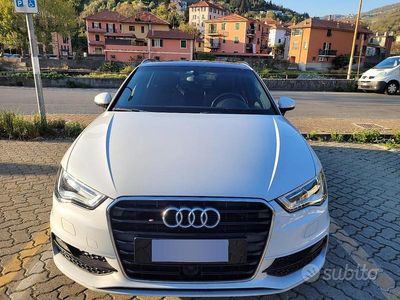 Usata Audi A3 S-Line 150 CV (110 kW) 2013 Bianco Berlina