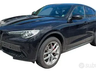 Usata Alfa Romeo Stelvio Super 200 CV (147 kW) 2020 Nero SUV