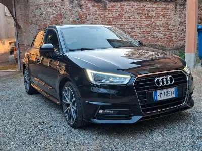 Usata Audi A1 S-Line 90 CV (66 kW) 2018 Nero Berlina