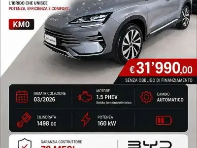 Nuova BYD Seal U Boost 218 CV (160 kW) 2026 Time grey SUV