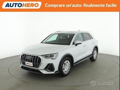 Usata Audi Q3 S-Line 150 CV (110 kW) 2019 Bianco SUV