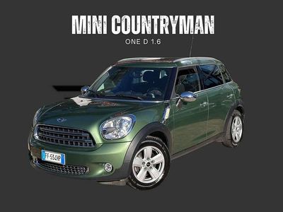 Usata Mini One D Countryman Business 90 CV (66 kW) 2016 Verde SUV