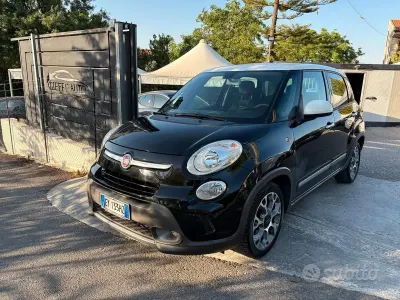 Usata Fiat 500L Trekking 120 CV (88 kW) 2015 Nero Monovolume