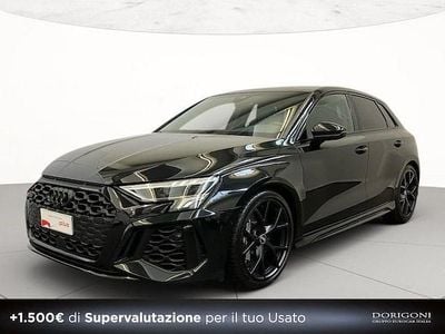 Usata Audi RS3 Sportback Ambiente 400 CV (294 kW) 2022 Nero mythos metallizzato Utilitaria