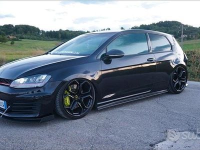 Usata VW Golf GTI 220 CV (161 kW) 2014 Nero Coupé
