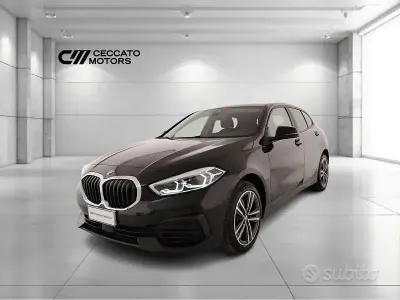 Usata BMW 116 Advantage 116 CV (85 kW) 2022 Nero Utilitaria