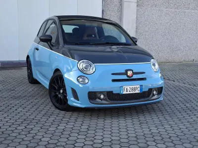 Usata Abarth 595C Competizione 179 CV (131 kW) 2015 Blu/azzurro Cabrio