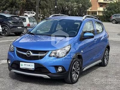 Usata Opel Karl Rocks 75 CV (55 kW) 2018 Blu Utilitaria