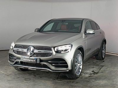 Usata Mercedes GLC300 Premium 245 CV (180 kW) 2022 Argento mojave metallizzato ; Coupé