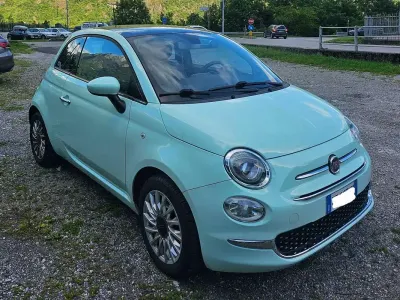Usata Fiat 500 Lounge 69 CV (50 kW) 2016 Verde Utilitaria