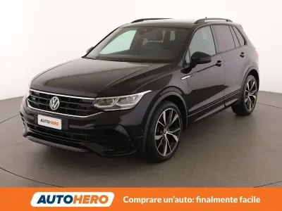 Usata VW Tiguan R-line 190 CV (139 kW) 2021 Nero SUV