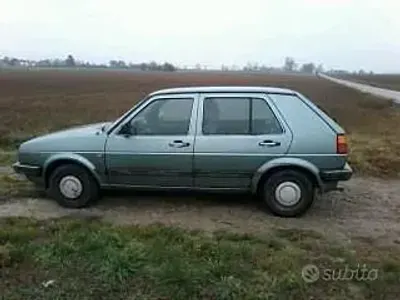 Usata VW Golf II 54 CV (39 kW) 1988 Verde Utilitaria