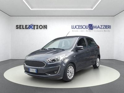 Begagnad Ford Ka Plus Ultimate 95 HK (69 kW) 2018 Grå Halvkombi