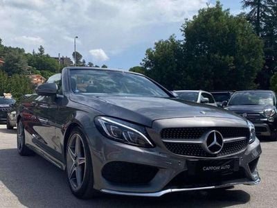 Usata Mercedes C220 AMG 170 CV (125 kW) 2017 Grigio scuro Coupé