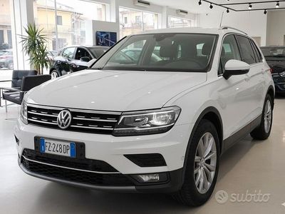 Usata VW Tiguan Business 190 CV (139 kW) 2019 Bianco SUV