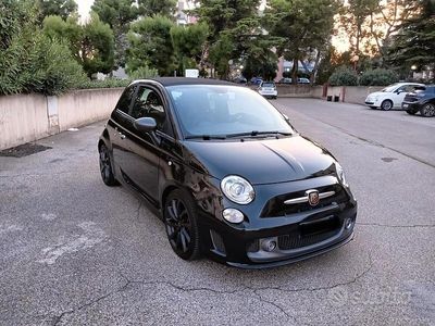 Usata Abarth 595C Turismo 165 CV (121 kW) 2016 Nero Cabrio
