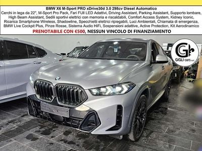 Usata BMW X6 M Sport 298 CV (219 kW) 2025 Grigio SUV