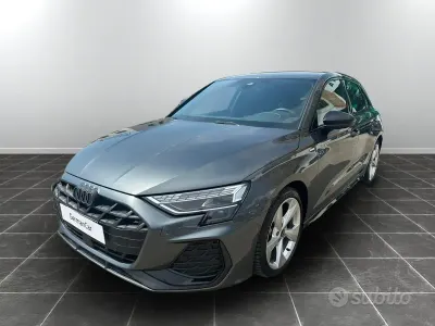 Usata Audi A3 S-Line 150 CV (110 kW) 2025 Grigio Berlina