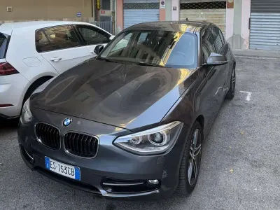 Usata BMW 120 Sport Line 184 CV (135 kW) 2013 Grigio Utilitaria