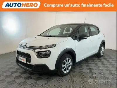 Usata Citroën C3 Feel 102 CV (75 kW) 2021 Bianco Utilitaria