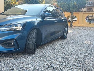 Usata Ford Focus 120 CV (88 kW) 2019 Blu Berlina