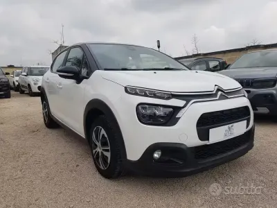 Usata Citroën C3 Feel 102 CV (75 kW) 2021 Bianco Utilitaria