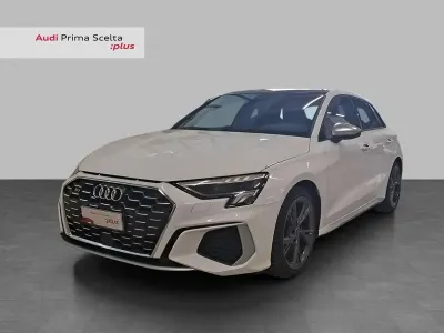 Usata Audi S3 Ambiente 310 CV (228 kW) 2022 Bianco Berlina