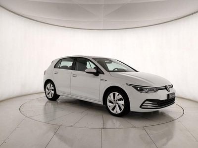 Usata VW Golf VII Style 150 CV (110 kW) 2021 Bianco Utilitaria