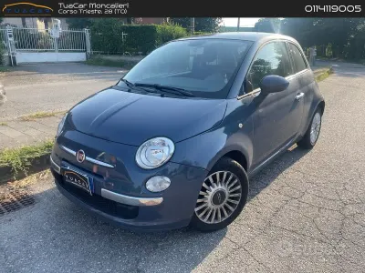 Usata Fiat 500 Lounge 69 CV (50 kW) 2013 Bluazzurro Berlina