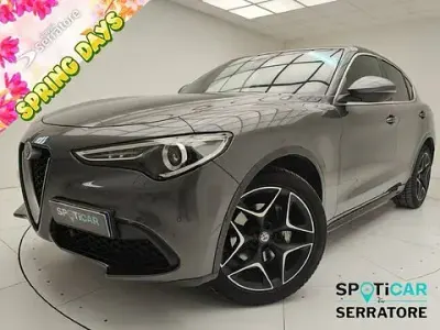 Occasion Alfa Romeo Stelvio Ti 210 ch (154 kW) 2021 Gris SUV