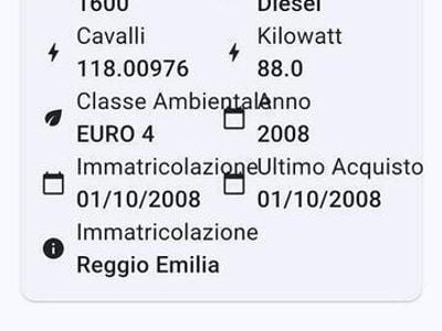 Usata Lancia Delta 120 CV (88 kW) 2008 Marrone Utilitaria