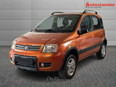Begagnad Fiat Panda 4x4 Climbing 60 HK (44 kW) 2007 Orange Halvkombi