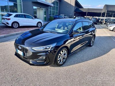 Usata Ford Focus ST-Line 125 CV (91 kW) 2023 Nero Station wagon