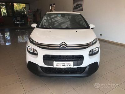 Usata Citroën C3 Feel 83 CV (61 kW) 2019 Bianco Utilitaria