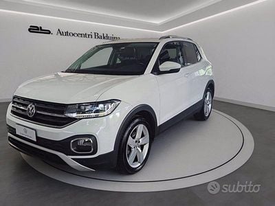 Usado VW T-Cross Advance 116 CV (85 kW) 2019 Blanco SUV