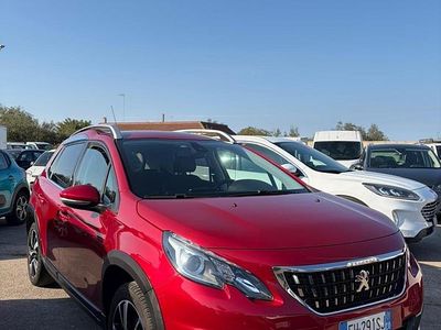 Usata Peugeot 2008 GT-line 99 CV (72 kW) 2017 Rosso SUV
