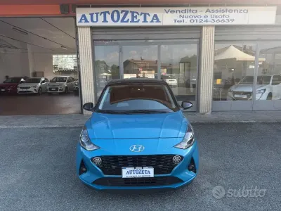 Usata Hyundai i10 Prime 67 CV (49 kW) 2020 Bluazzurro Utilitaria
