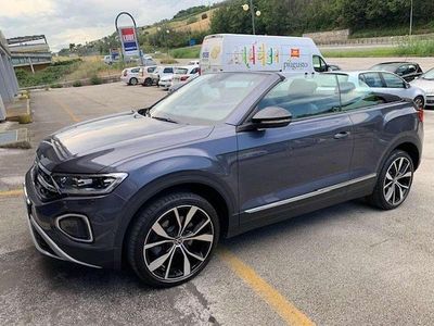 Usata VW T-Roc Cabriolet 150 CV (110 kW) 2022 Grigio Cabrio