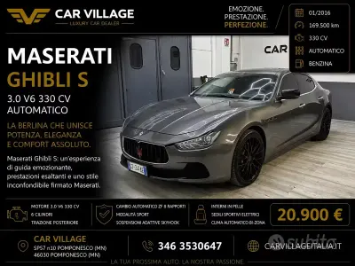Usata Maserati Ghibli 330 CV (242 kW) 2016 Marrone Berlina