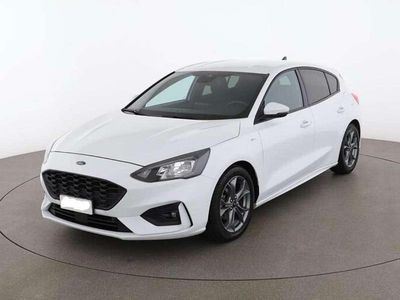 Usata Ford Focus ST-Line 125 CV (91 kW) 2020 Bianco Berlina