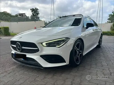 Usata Mercedes CLA200 Shooting Brake 150 CV (110 kW) 2020 Bianco Station wagon
