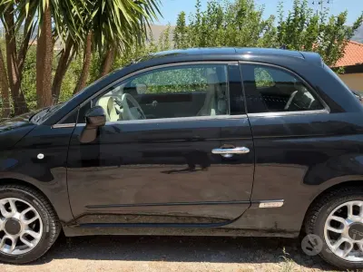 Usata Fiat 500 69 CV (50 kW) 2009 Nero Cabrio