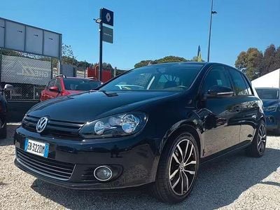Usata VW Golf VI 122 CV (89 kW) 2010 Nero Utilitaria