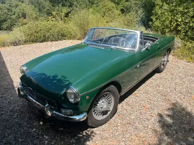 Usata MG B 95 CV (69 kW) 1964 Verde Cabrio